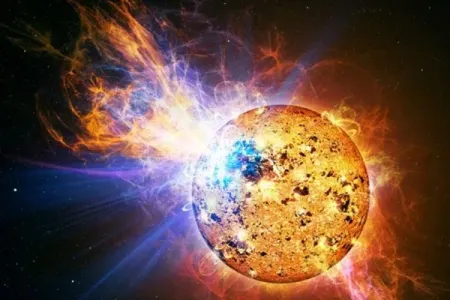 Yerdə maqnit qasırğası başladı