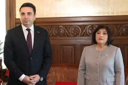 Sahibə Qafarova və Alen Simonyan görüşdülər