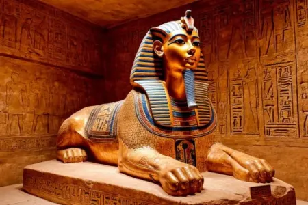 Tutanxamonun məzarı təhlükə altında - Foto