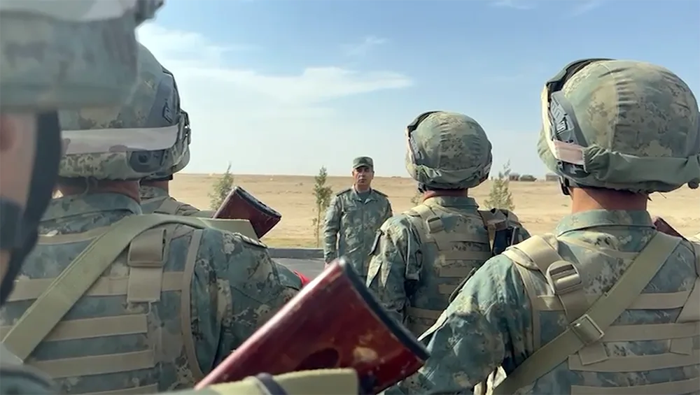 Zakir Həsənov "Birlik - 2025" təlimində iştirak edən heyətlə görüşüb - Video