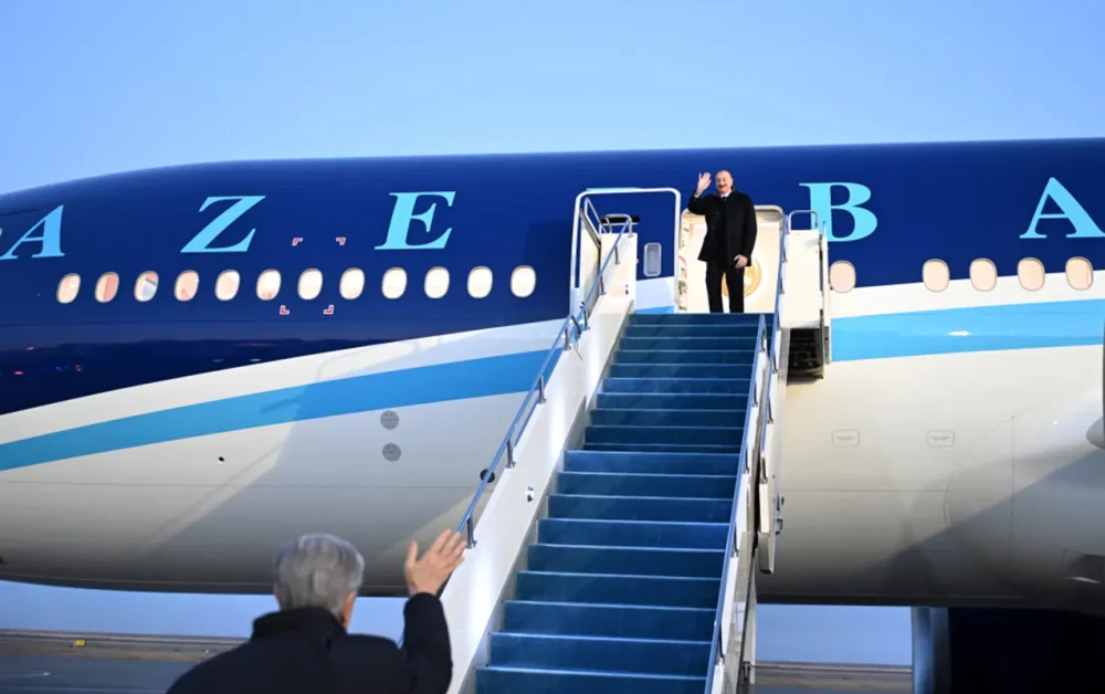 Prezidentin Qazaxıstana səfəri başa çatdı - Fotolar