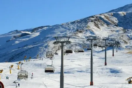 Şahdağ və Kəlbəcərə qar yağdı