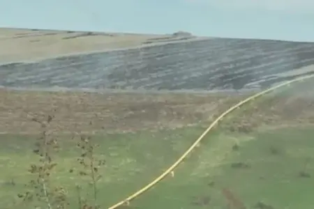 Yanğın törədən şəxs tutuldu