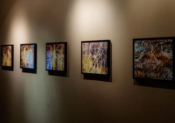 Leyla Əliyeva Əminə ilə sərgidə... - Fotolar