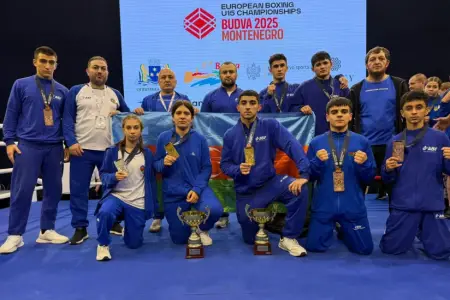 Azərbaycan boksçuları Avropa çempionatını 8 medalla başa vurdu
