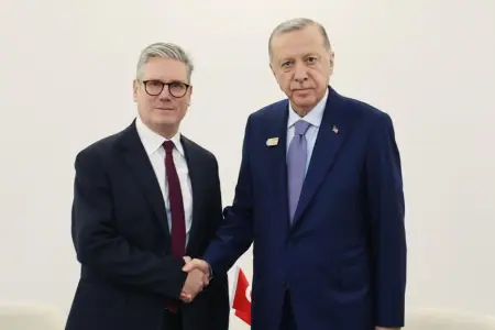 Ərdoğan Starmeri qəbul etdi