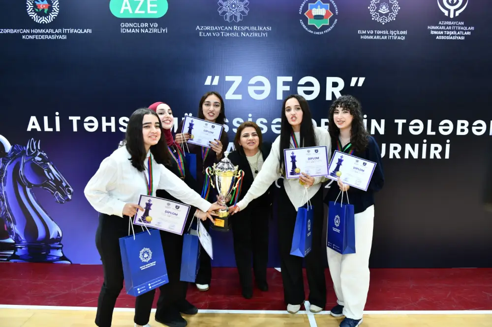 “Zəfər” şahmat turniri keçirildi - Fotolar