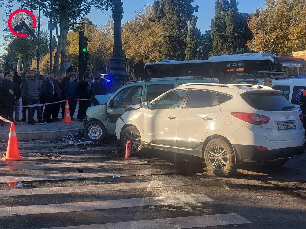 Gəncədə ağır qəza - Ölən və yaralananlar var - Foto - Yeniləndi