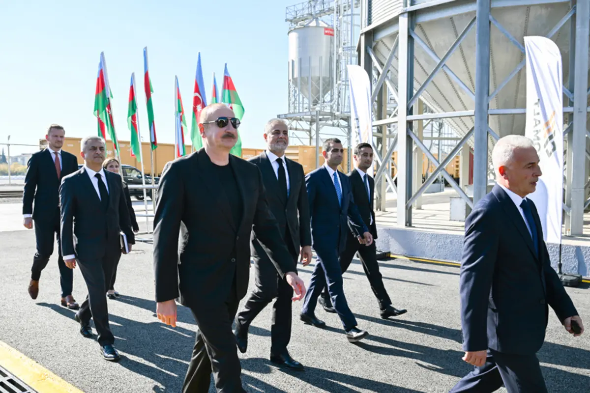 İlham Əliyev İmişliyə getdi - Foto