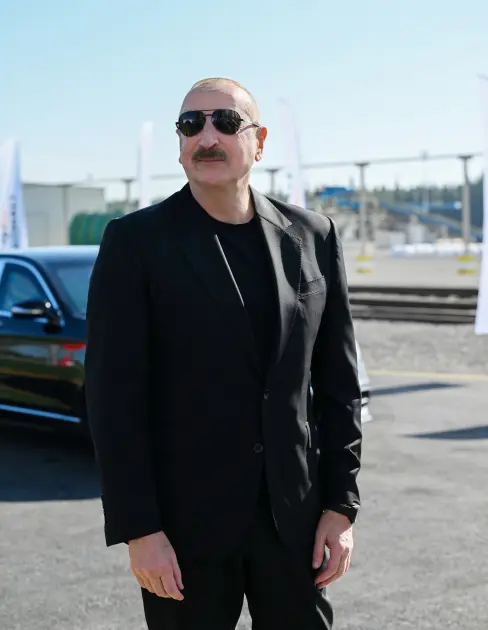 İlham Əliyev İmişliyə getdi - Foto