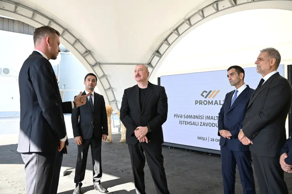 İlham Əliyev İmişliyə getdi - Foto