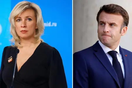 Zaxarovadan Makrona: "Ukraynaya əsgər göndərməkdənsə, muzeylərinizi qoruyun"