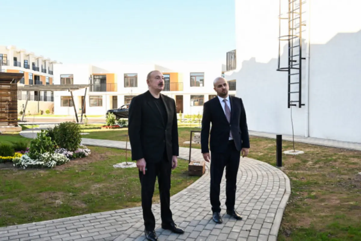 Prezident Zəngilanda gedən işlərlə tanış oldu - Fotolar