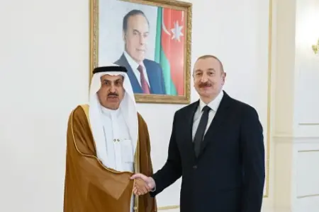 Prezident daha bir qəbul keçirdi - Fotolar