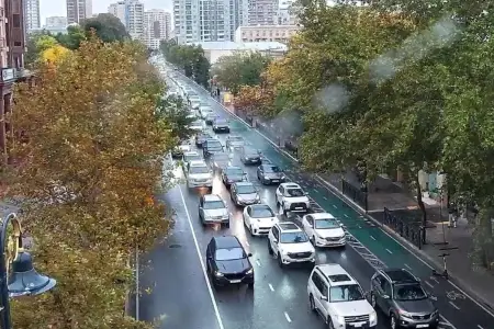 Hazırda Bakı yolları - Foto