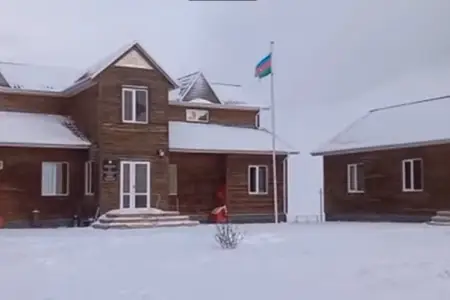 Qubaya 10 sm qar yağdı - Video