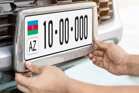 Azərbaycanda avtomobillərdə çipli nömrələr ləğv olunub - RƏSMİ