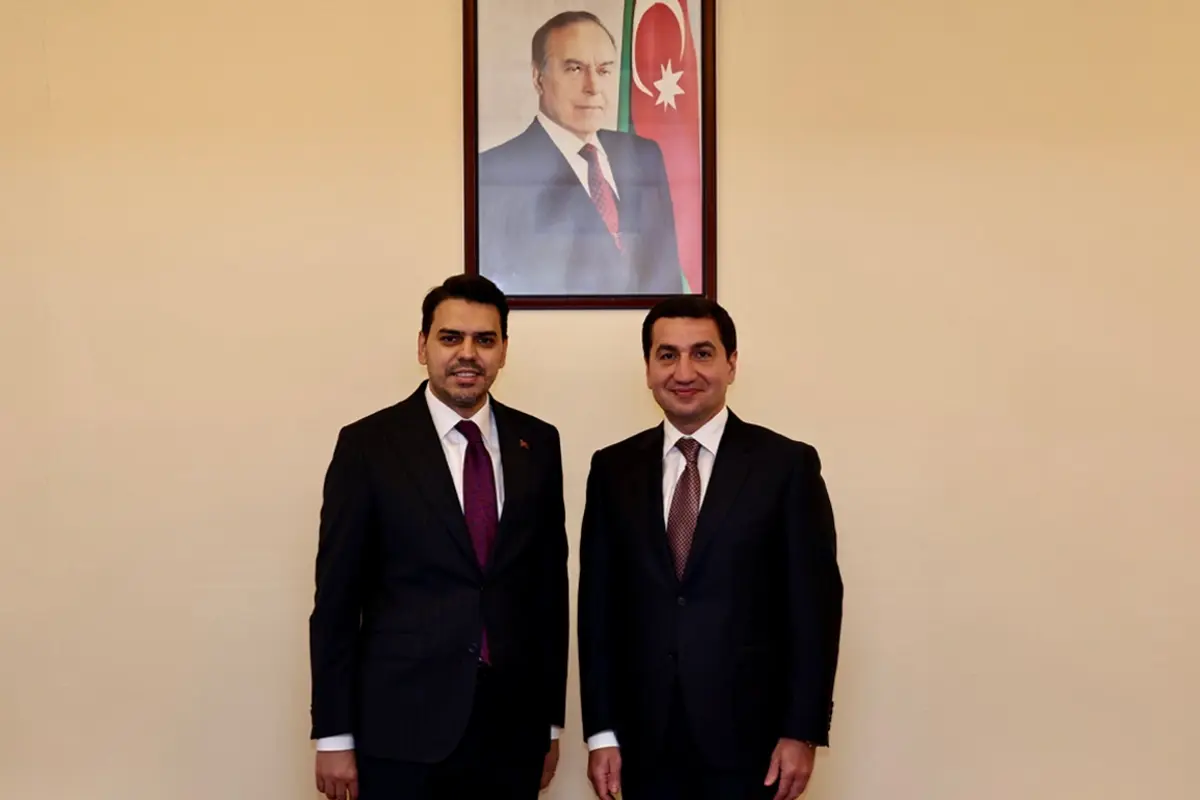 TİKA sədri Hikmət Hacıyevlə görüşdü