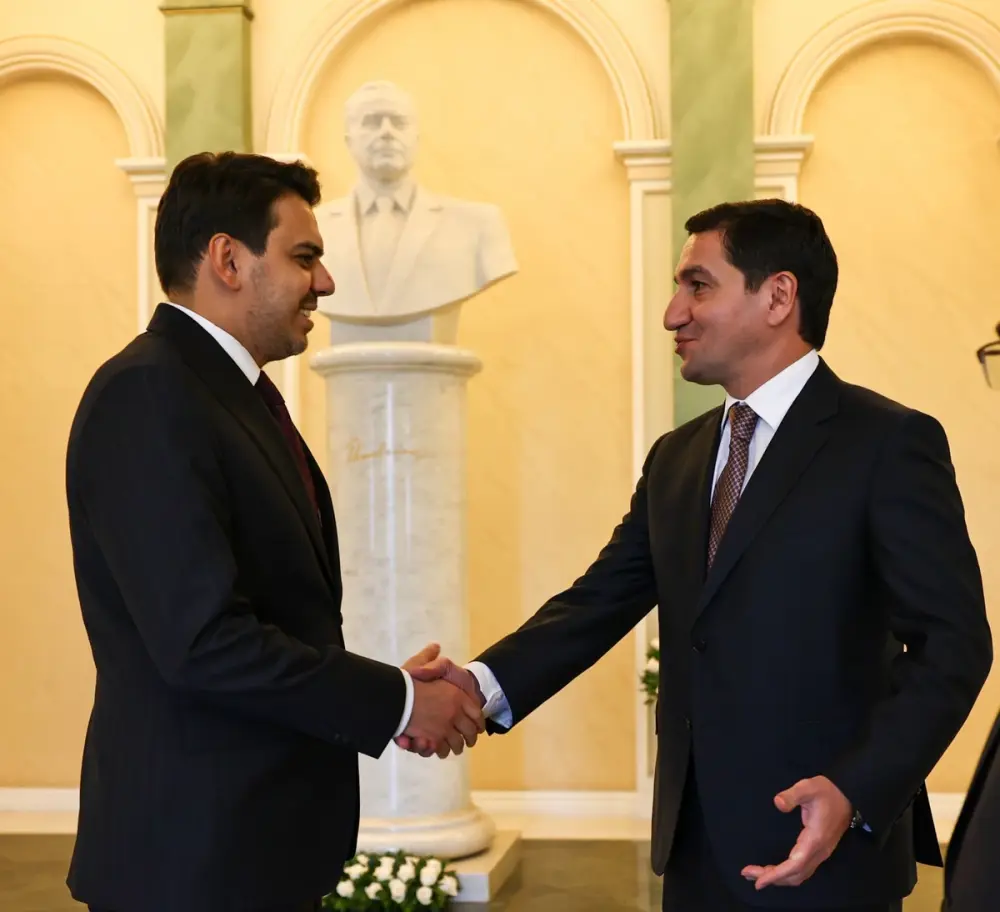 TİKA sədri Hikmət Hacıyevlə görüşdü