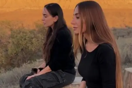 Əliyevaların Qaxdan maraqlı görüntüləri - Video