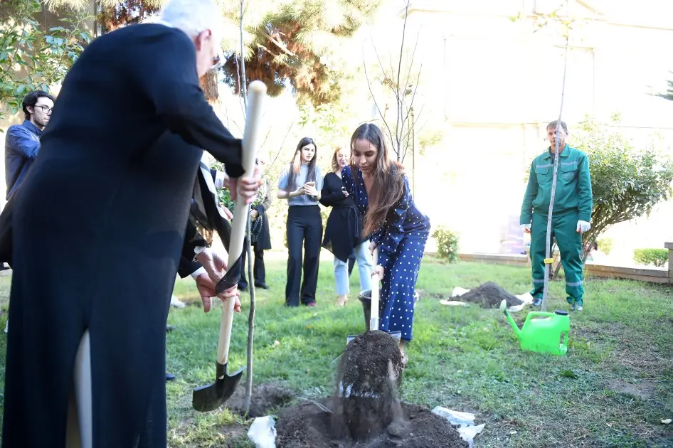 Leyla Əliyeva “Püstə: canlı irs” təqdimatını izlədi - Fotolar