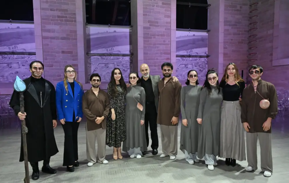 Leyla, Arzu və Alyona Əliyevalar “Suyun sirri” pantomim tamaşasını izlədilər – Fotolar