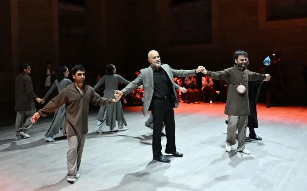 Leyla, Arzu və Alyona Əliyevalar “Suyun sirri” pantomim tamaşasını izlədilər – Fotolar