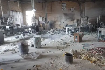 İranda sexdə yanğın oldu, yaralananlar var