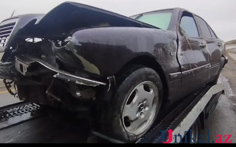 Şamaxıda avtomobil aşdı - Xəsarət alanlar var