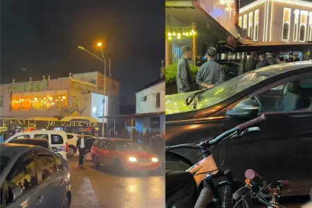 Bakıda avtobus obyektə çırpıldı: xəsarət alanlar var