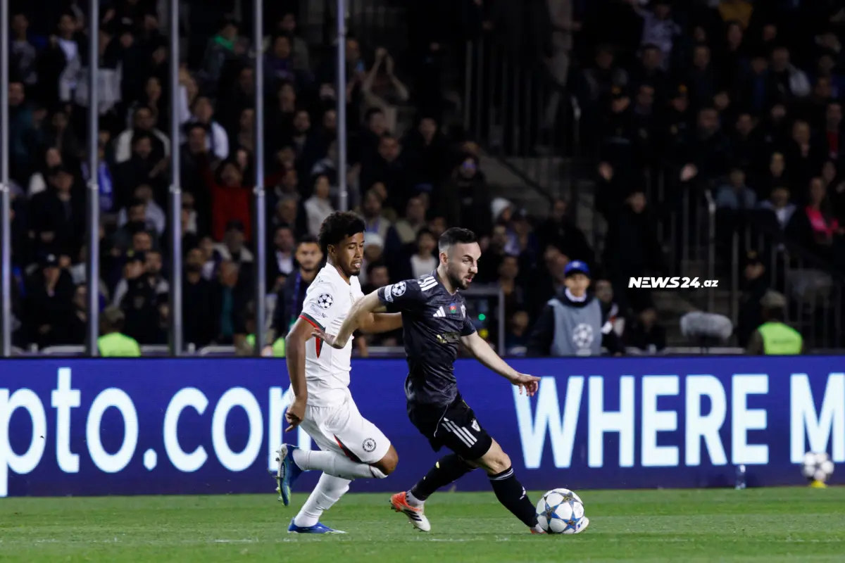 "Qarabağ" - "Çelsi" oyunundan fotolar