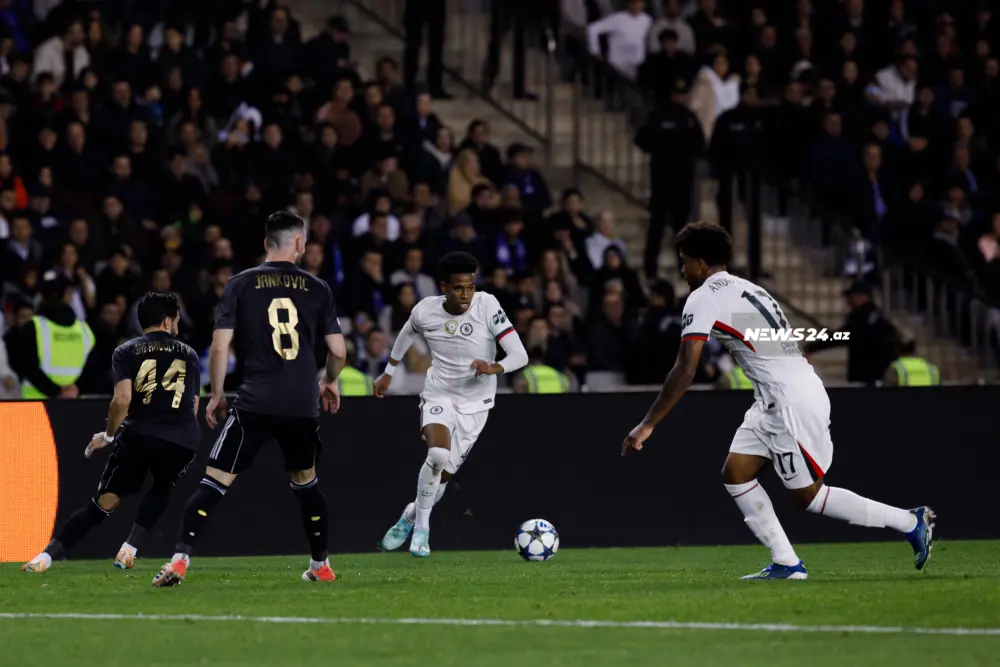 "Qarabağ" - "Çelsi" oyunundan fotolar