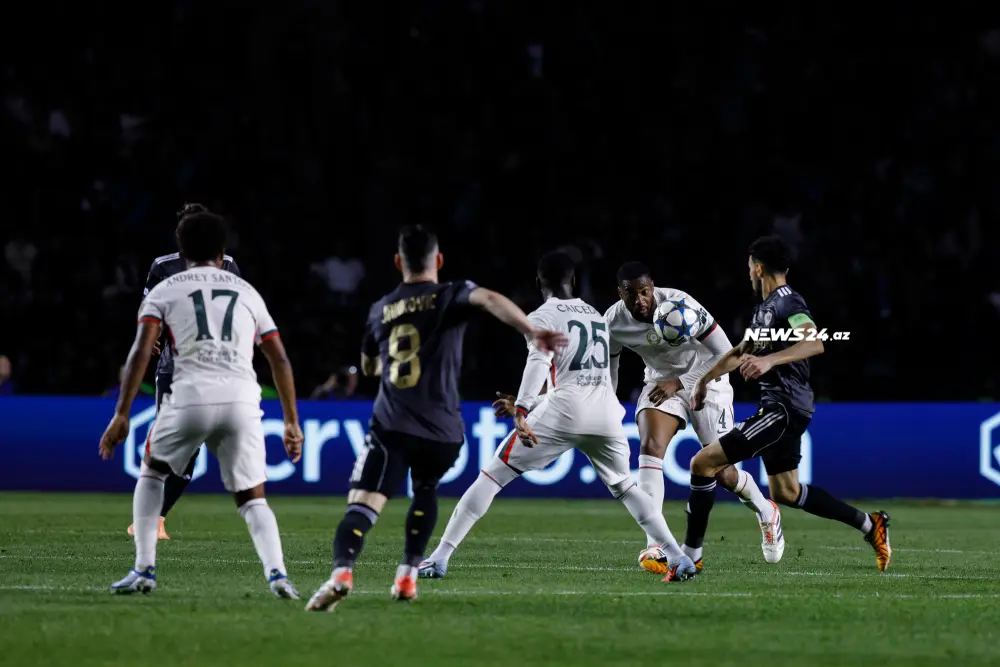 "Qarabağ" - "Çelsi" oyunundan fotolar