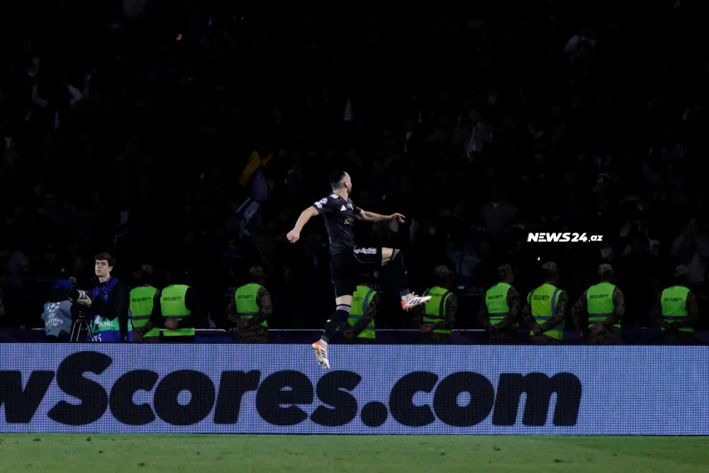 "Qarabağ" - "Çelsi" oyunundan fotolar