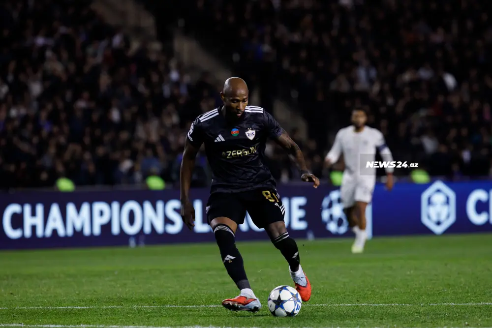 "Qarabağ" - "Çelsi" oyunundan fotolar