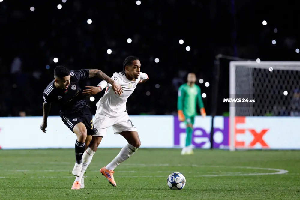 "Qarabağ" - "Çelsi" oyunundan fotolar