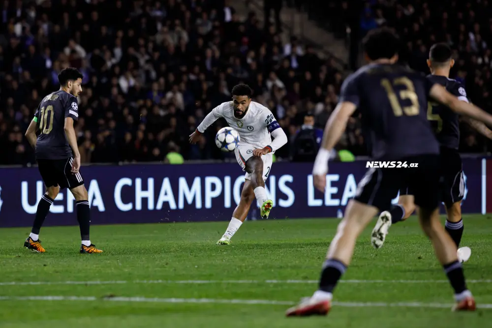 "Qarabağ" - "Çelsi" oyunundan fotolar