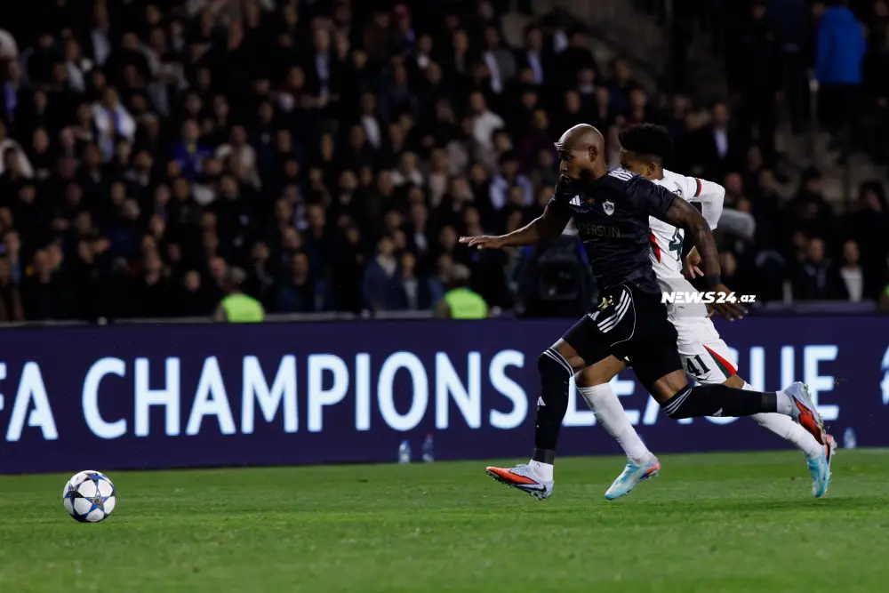 "Qarabağ" - "Çelsi" oyunundan fotolar