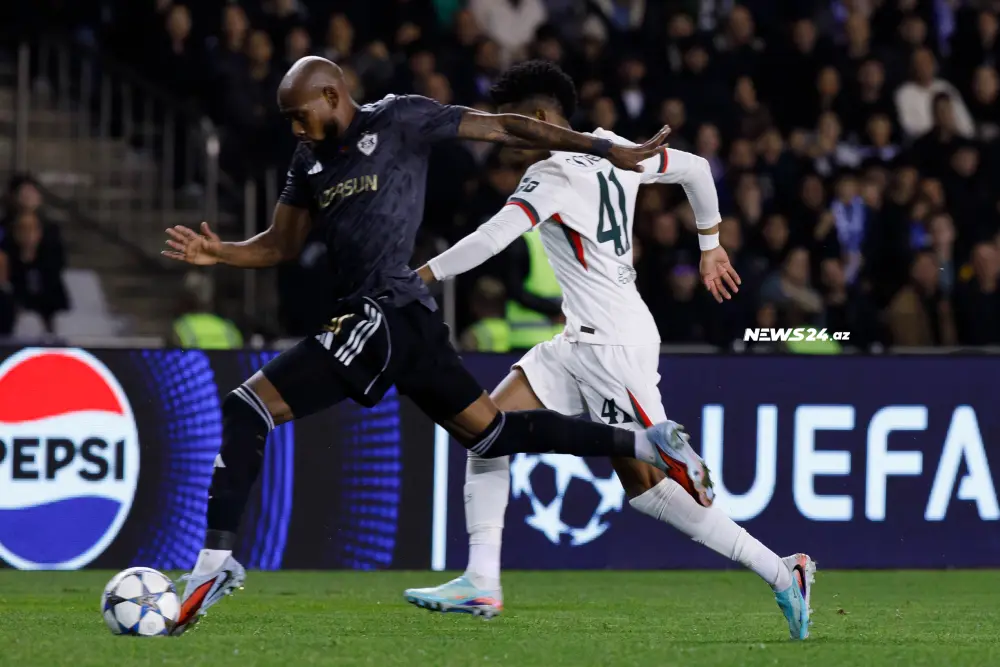 "Qarabağ" - "Çelsi" oyunundan fotolar