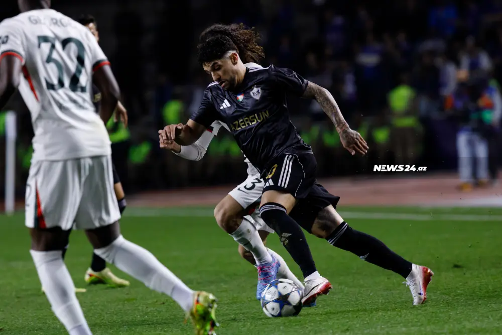 "Qarabağ" - "Çelsi" oyunundan fotolar