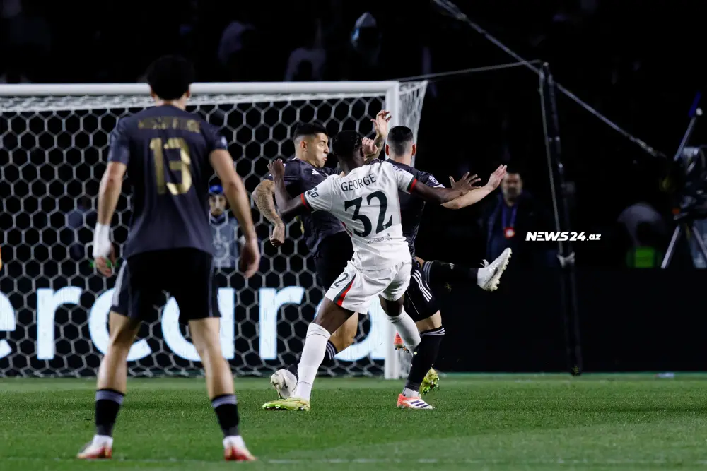 "Qarabağ" - "Çelsi" oyunundan fotolar