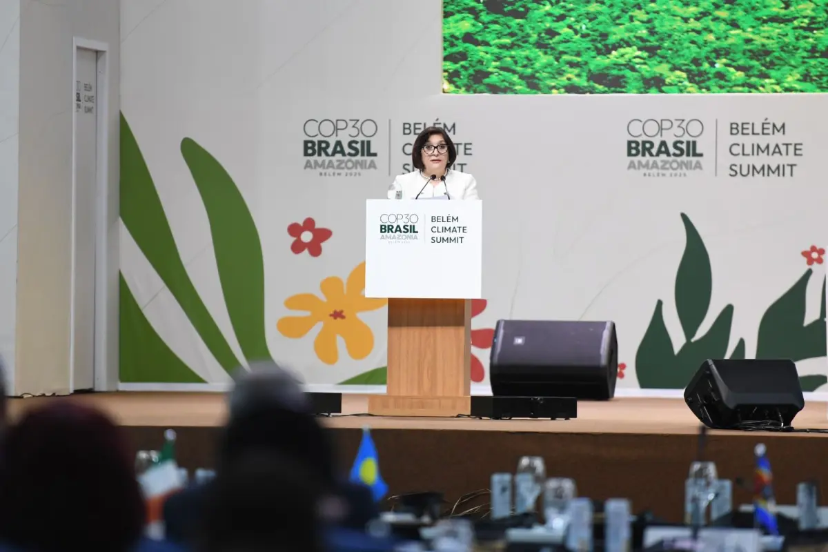 Sahibə Qafarova COP30-da çıxış etdi - Fotolar