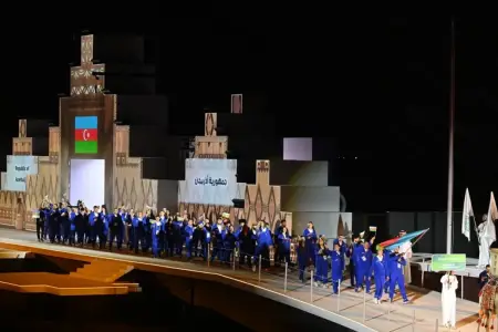 VI İslam Həmrəyliyi Oyunlarının açılış mərasimi oldu