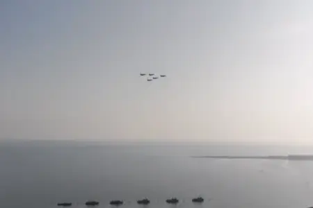 Türkiyənin "F16" təyyarələri uçuş həyata keçirdi