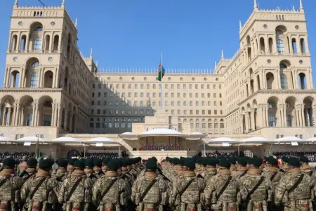 Türkiyə Prezidentinin administrasiyası Bakıdakı hərbi paraddan paylaşım etdi