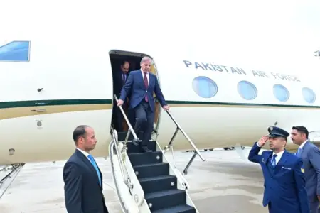 Şahbaz Şərifin Azərbaycana səfəri başa çatdı