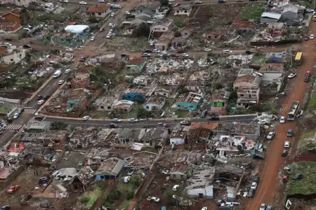 Braziliyada qasırğa can aldı, yüzlərlə yaralı var