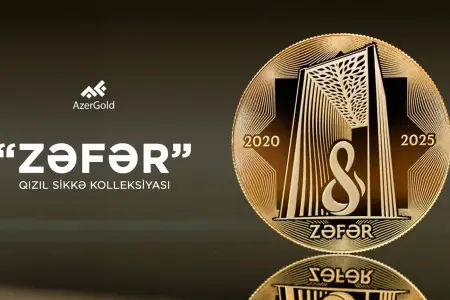 “AzerGold” “Zəfər” adlı yeni qızıl sikkə kolleksiyasını təqdim etdi - FOTO
