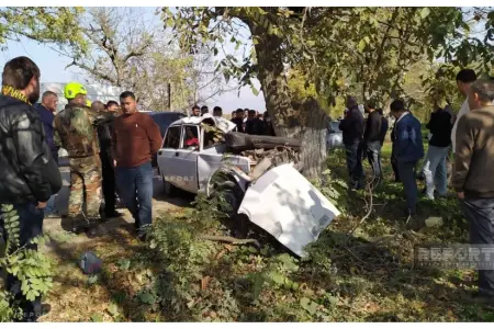 Qubada toy karvanında faciə: Ölü və yaralı var - Foto 