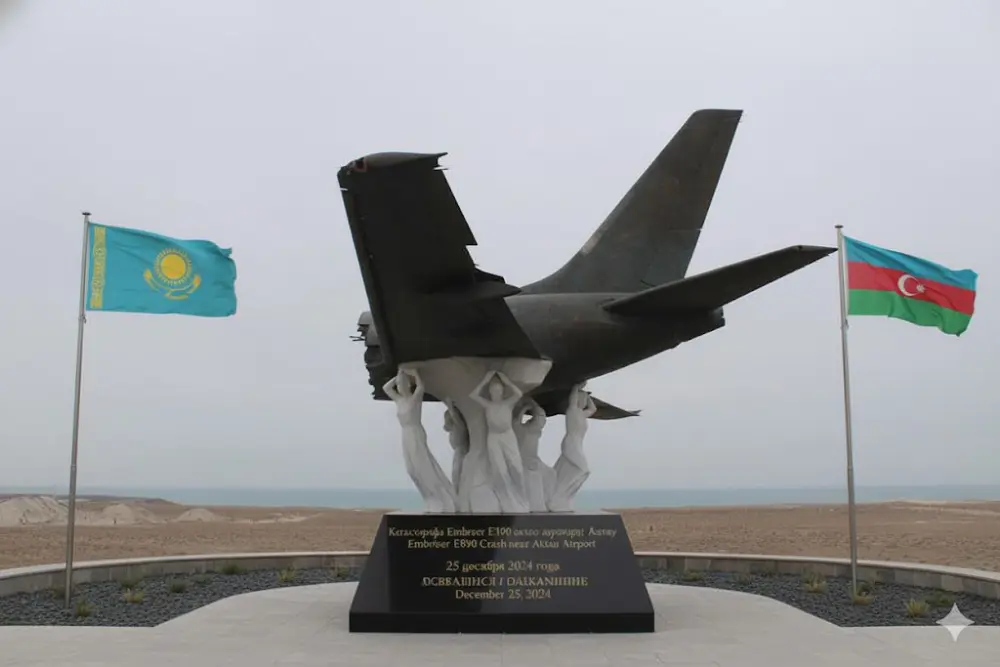 Aktauda qəzaya uğrayan təyyarəmizə bu üç abidədən biri qoyulacaq – Fotolar